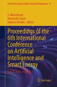 Proceedings of the 6th International Conference on Artificial Intelligence and Smart Energy