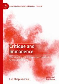 Critique and Immanence