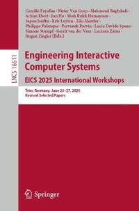Engineering Interactive Computer Systems. EICS 2025 International Workshops