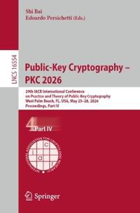 Public-Key Cryptography – PKC 2026