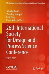 26th International Society for Design and Process Science Conference