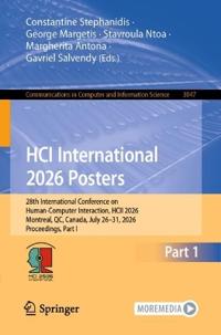 HCI International 2026 Posters