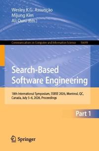 Search-Based Software Engineering