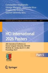 HCI International 2026 Posters