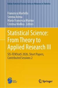 Statistical Science: From Theory to Applied Research III