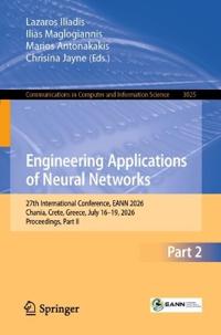 Engineering Applications of Neural Networks