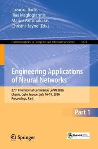 Engineering Applications of Neural Networks
