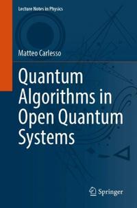 Quantum Algorithms in Open Quantum Systems