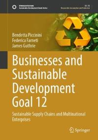 Businesses and Sustainable Development Goal 12