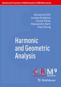 Advanced Courses in Mathematics - CRM Barcelona