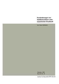 Formänderungen von Stahlbetonstützen unter exzentrischer Druckkraft