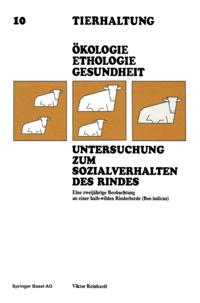 Untersuchung zum Sozialverhalten des Rindes