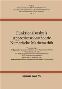 Funktionalanalysis Approximationstheorie Numerische Mathematik