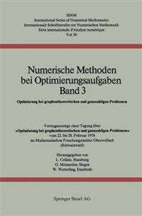 Numerische Methoden bei Optimierungsaufgaben Band 3