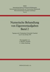 International Series of Numerical Mathematics