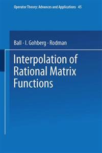 Interpolation of Rational Matrix Functions