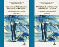 Memoires et Antimemoires litteraires au XXe siecle