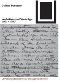 54/55Aufsätze Und Vorträge 1931-1980