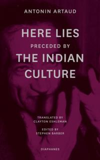 &quote;Here Lies&quote; preceded by &quote;The Indian Culture&quote;