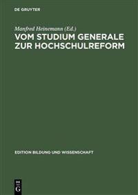 Vom Studium Generale Zur Hochschulreform Die Oberaudorfer Gespraeche Als Forum Gewerkschaftlicher