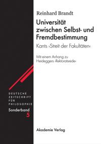 Universität zwischen Selbst- und Fremdbestimmung