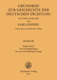 Fünftes Buch: Vom dreissigjährigen bis zum siebenjährigen Kriege