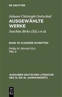 Kleinere Schriften. Zweiter Teil
