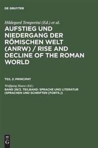 Sprache Und Literatur (Sprachen Und Schriften [Forts.])