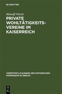Private Wohltätigkeitsvereine im Kaiserreich