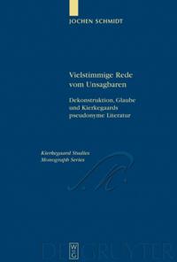 Kierkegaard Studies. Monograph Series