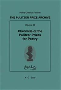 Chronicle of the Pulitzer Prizes for Poetry