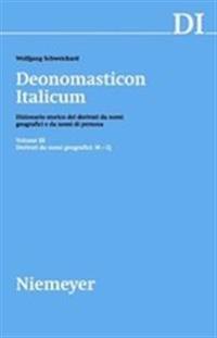 Derivati Da Nomi Geografici (M-Q)