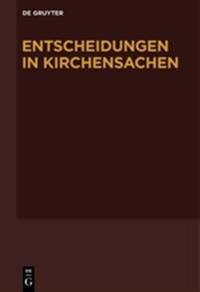 Entscheidungen in Kirchensachen seit 1946, Band 48, 1.1.-31.12.2006