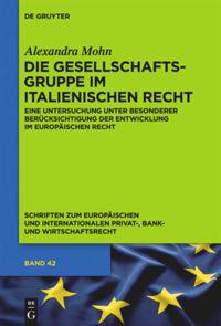 Die Gesellschaftsgruppe im italienischen Recht