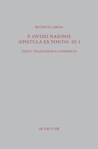 P. Ovidii Nasonis "Epistula ex Ponto" III 1