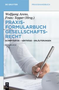Praxisformularbuch Gesellschaftsrecht