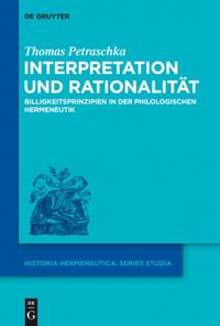 Historia Hermeneutica. Series Studia