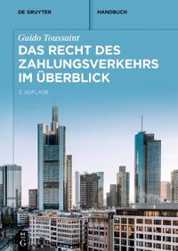 Bokomslag för "Das Recht des Zahlungsverkehrs im Überblick"