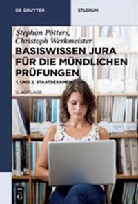 Basiswissen Jura für die mündlichen Prüfungen