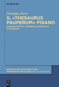 Beihefte zur Zeitschrift für romanische Philologie