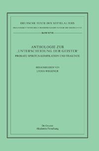 Anthologie Zur 'Unterscheidung Der Geister'