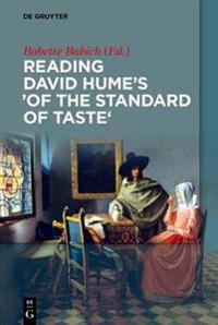 Kirjan kansi "Reading David Hume’s 'Of the Standard of Taste'"