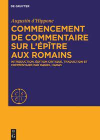 Commencement de commentaire sur l’épître aux Romains