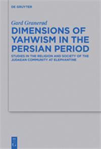 Bokomslag för "Dimensions of Yahwism in the Persian Period"