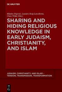 Bokomslag for "Sharing and Hiding Religious Knowledge in Early Judaism, Christianity, and Islam"