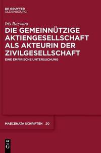 Die Gemeinnützige Aktiengesellschaft ALS Akteurin Der Zivilgesellschaft