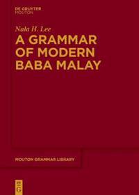 Bokomslag för "A Grammar of Modern Baba Malay"
