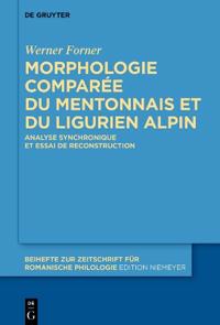 Morphologie comparée du mentonnais et du ligurien alpin