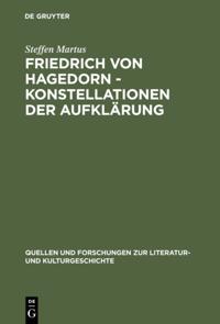 Friedrich von Hagedorn - Konstellationen der Aufklärung