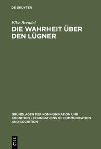 Grundlagen der Kommunikation und Kognition / Foundations of Communication and Cognition